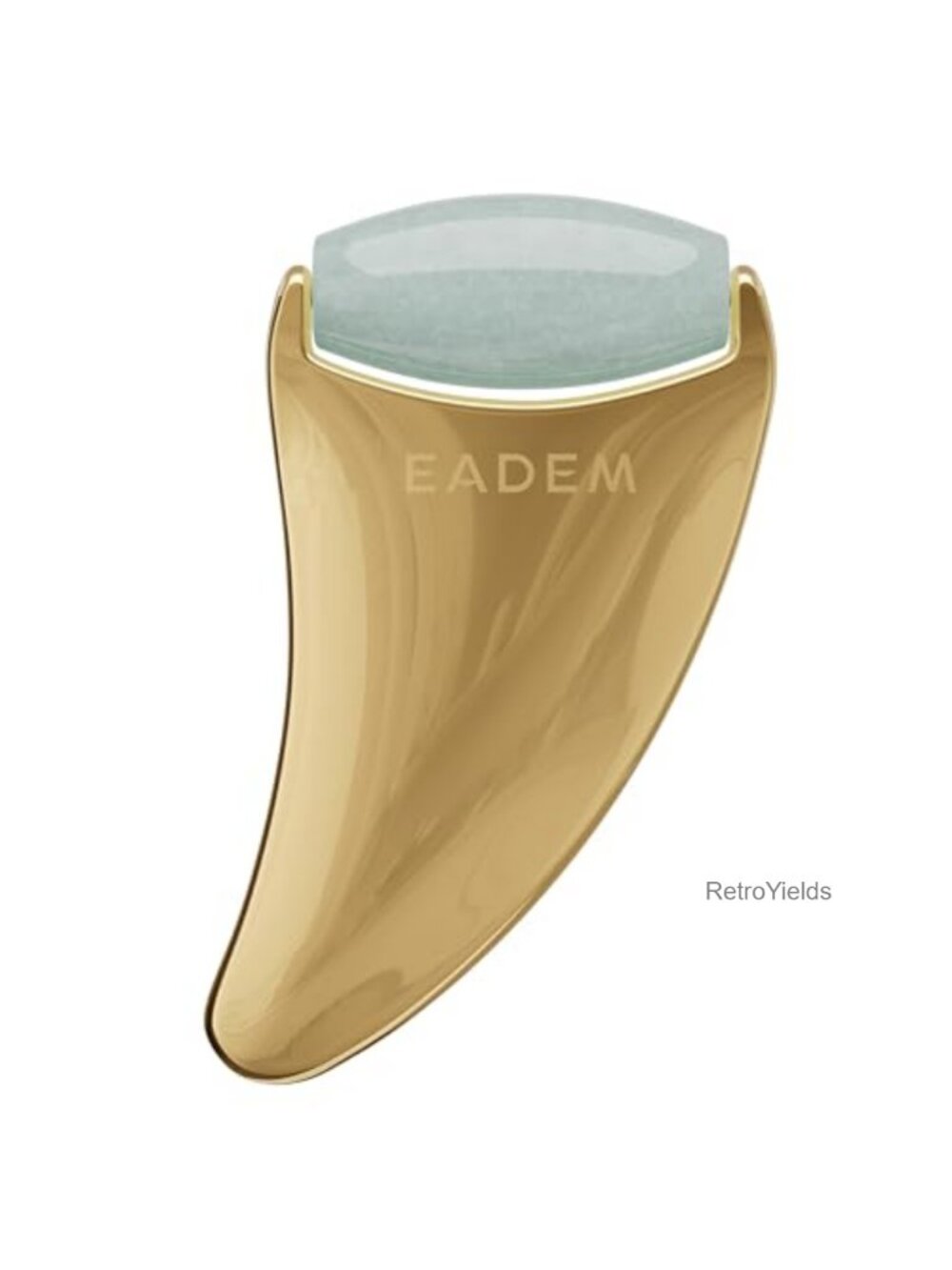 2-in-1 Gua Sha Sculptor Tool & Cooling Jade Ice Roller for Face & Neck